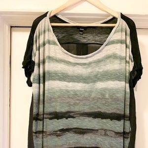 Mossimo Modern Print Blouse